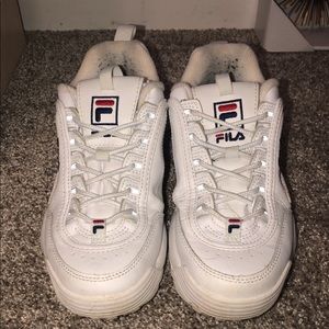 Gently worn Fila’s